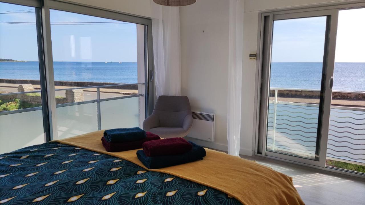 Appartement T3 De 74M2 Tres Lumineux Vue Panoramique Mer Et Plages Конкарно Екстер'єр фото